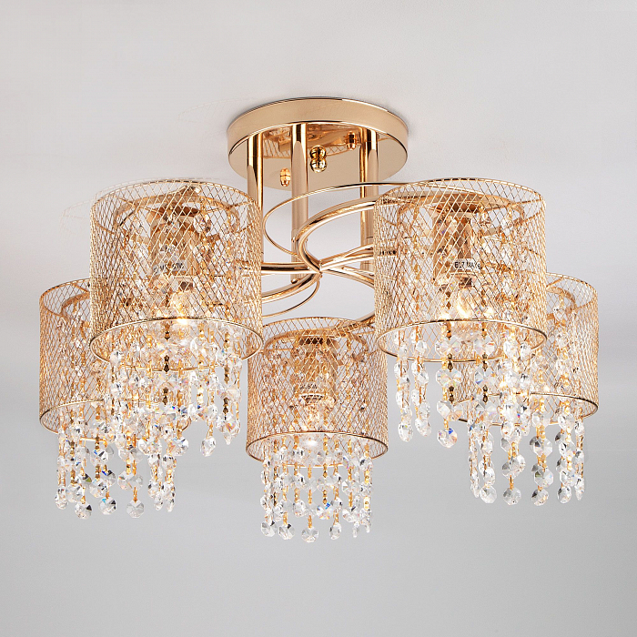 Люстра Eurosvet 30137/5 золото