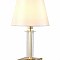 Настольная лампа Crystal Lux NICOLAS LG1 GOLD/WHITE